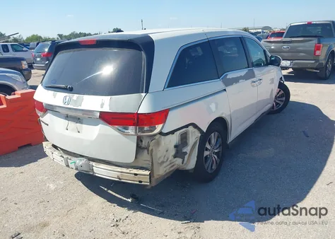 2014 Honda Odyssey Ex-L z USA, uszkodzony, nr VIN 5FNRL5H64EB086457